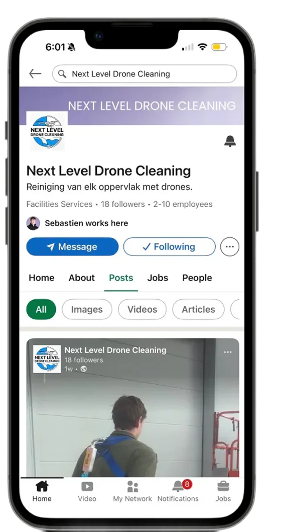 Next Level Drone Cleaning on LinkedIn