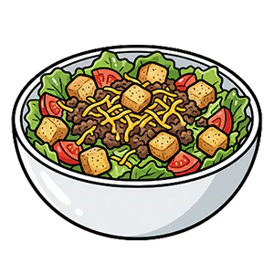 Salad illustration