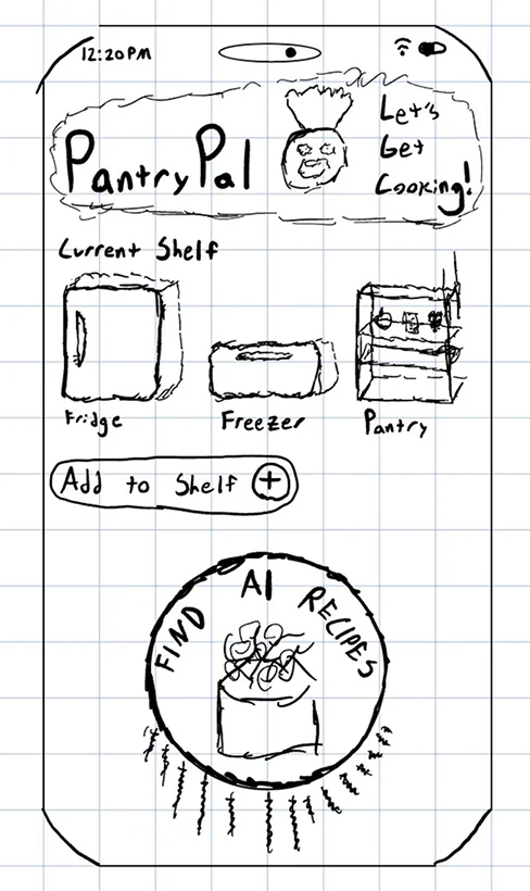 Wireframe one — storage buckets