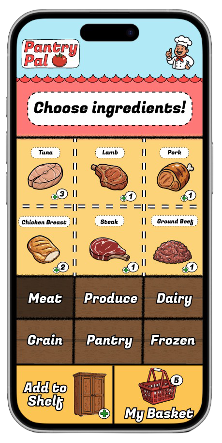 Choose Ingredients
